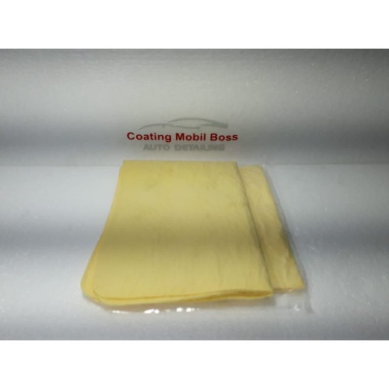 Kanebo Plas Chamois / Kain Lap Serat Sintetis Polos / Kuning - Coating Mobil Jakarta Barat