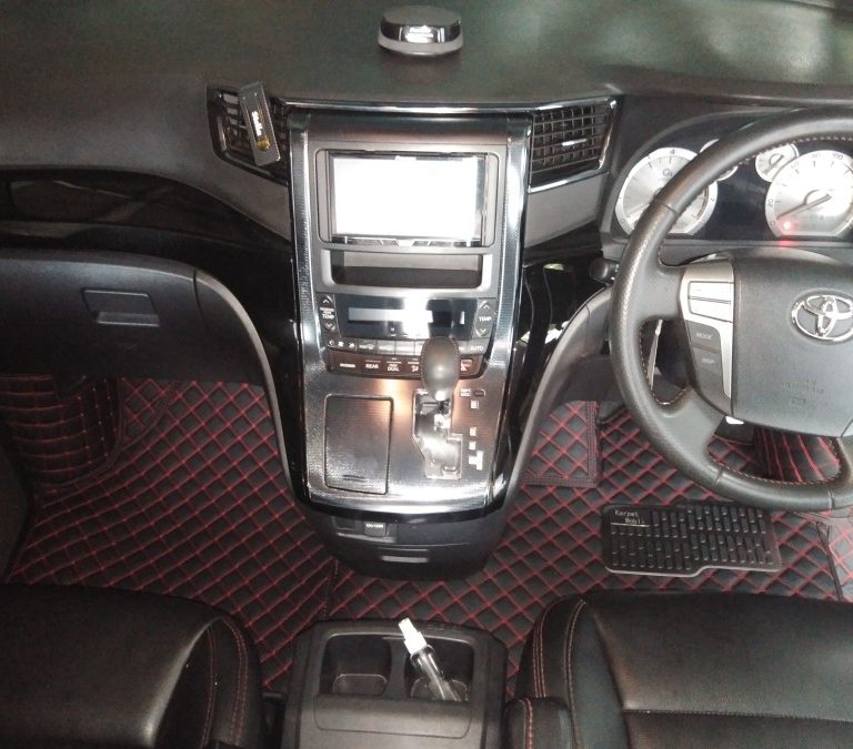 Karpet Mobil Toyota Alphard 2008-2014 dan 2015-2019 Full Bagasi - Coating Mobil Jakarta Barat