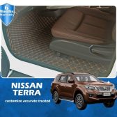 Karpet Mobil Nissan Terra Tahun 2018-2022 Fullset Bagasi - Coating Mobil Jakarta Barat