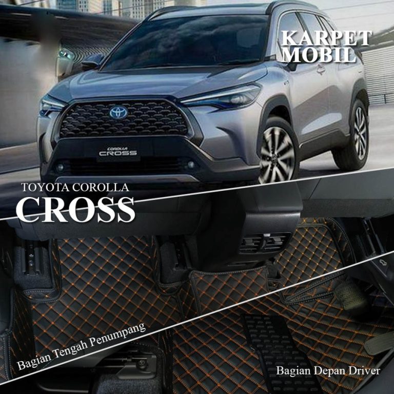 Karpet Mobil Premium Custom Fit For Toyota Corolla Cross - Coating Mobil Jakarta Barat