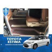 Karpet Mobil Toyota Estima Tahun 2008-2017 Fullset Bagasi - Coating Mobil Jakarta Barat