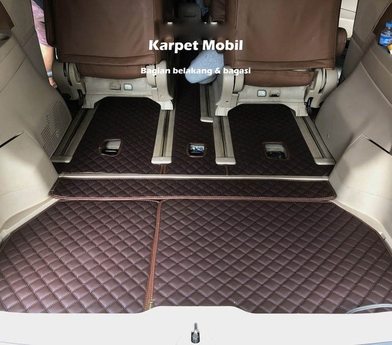 Karpet Mobil Toyota Estima Tahun 2008-2017 Fullset Bagasi - Coating Mobil Jakarta Barat