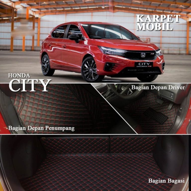 Karpet Mobil Honda City Tahun Produksi 2008-2013 Full Bagasi - Coating Mobil Jakarta Barat