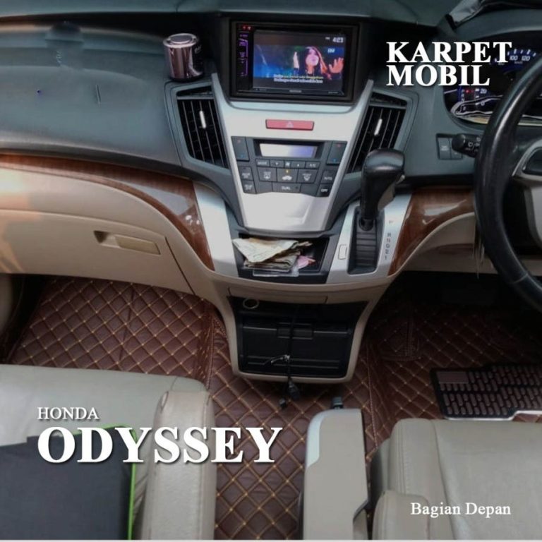 Karpet Mobil Honda Oddissey Tahun Produksi 2009-2016 Full Bagasi - Coating Mobil Jakarta Barat