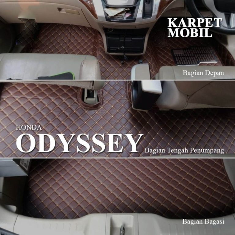Karpet Mobil Honda Oddissey Tahun Produksi 2009-2016 Full Bagasi - Coating Mobil Jakarta Barat