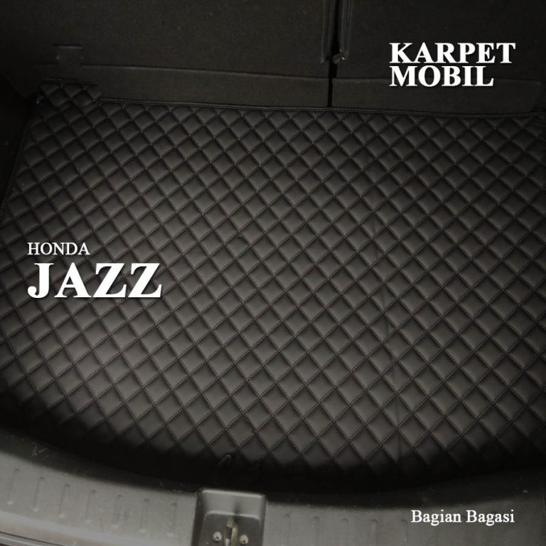 Karpet Mobil Honda Jazz RS tahun 2014-2019 Full Bagasi - Coating Mobil Jakarta Barat