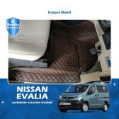 Karpet Mobil Nissan Evalia Tahun 2012-2016 Fullset Bagasi - Coating Mobil Jakarta Barat