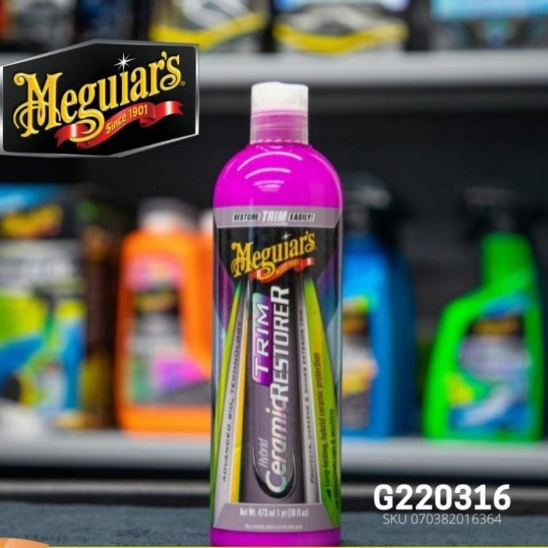 Meguiars Hybrid Ceramic Trim Restorer 473ml, Coating Plastic Exterior - Coating Mobil Jakarta Barat
