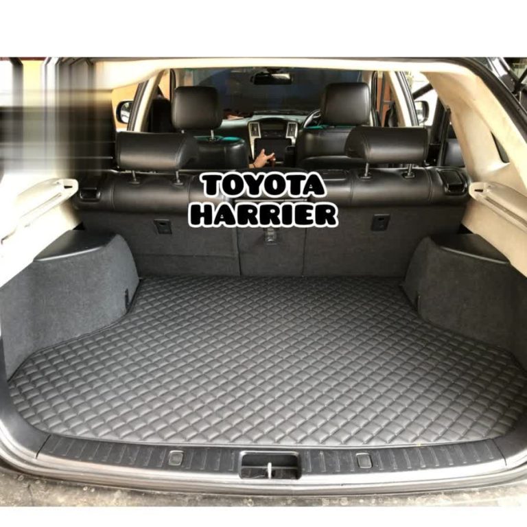 Karpet Mobil Luxury Toyota Harrier Tahun 2004-2013 Full Bagasi - Coating Mobil Jakarta Barat