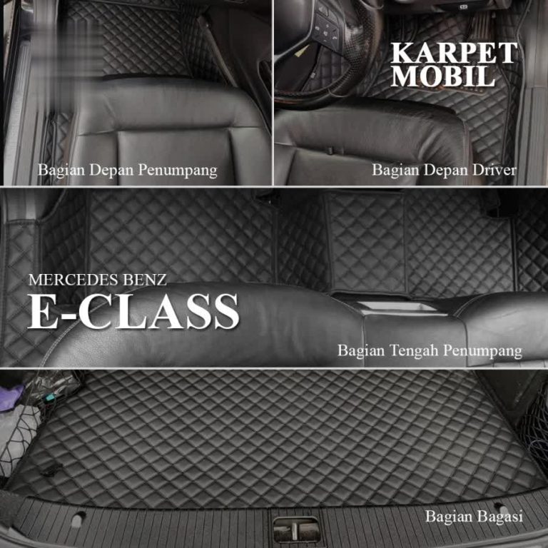 Karpet Mobil Mercedes Benz E-Series E200 E250 E300 Th 2014-2021 - Coating Mobil Jakarta Barat