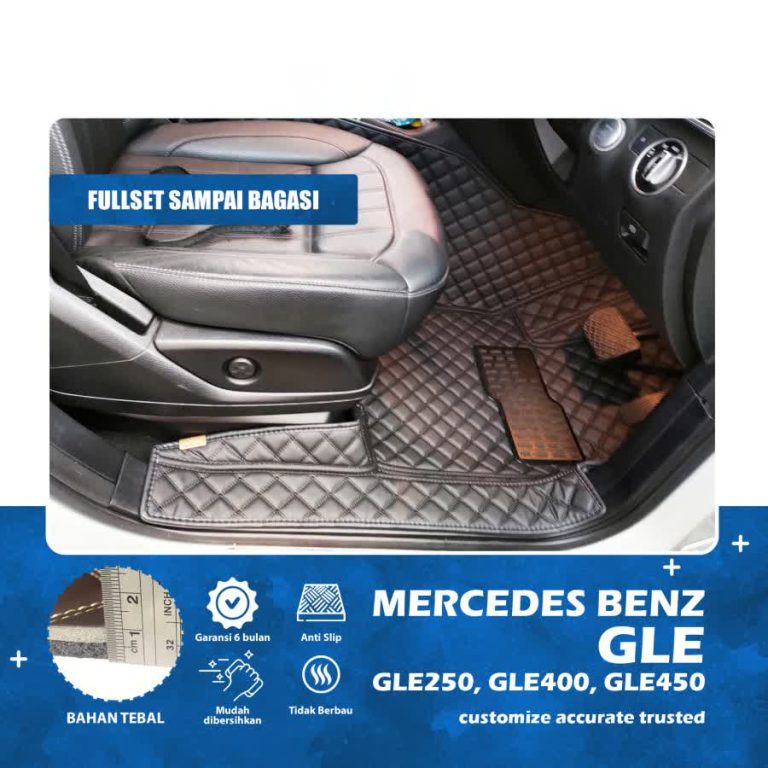 Karpet Mobil Mercedes-Benz GLE 450 tahun 2020 - Coating Mobil Jakarta Barat