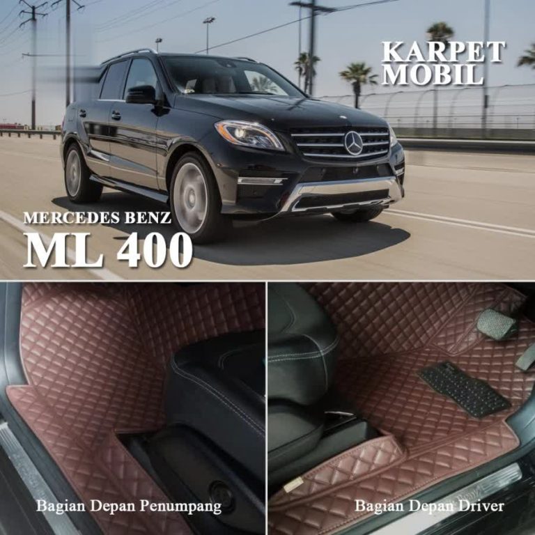 Karpet Mobil Mercedes-Benz ML400 full bagasi - Coating Mobil Jakarta Barat