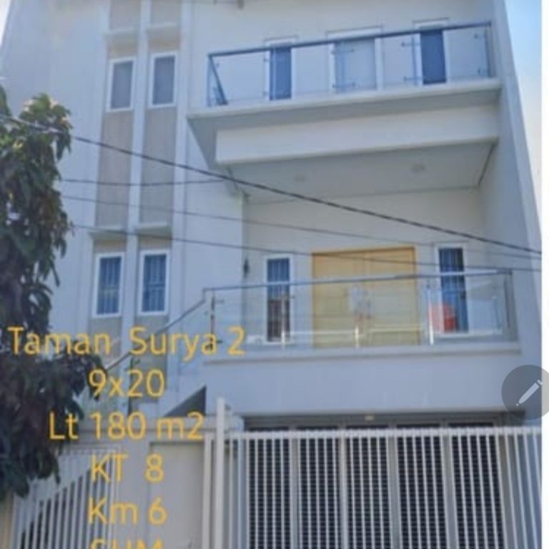 Rumah Dijual Taman Surya 2 - Coating Mobil Jakarta Barat